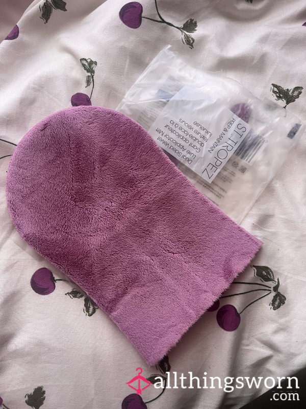 Used Fake Tanning Mitt