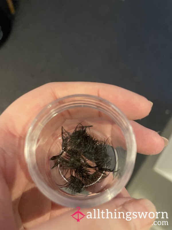 Used False Eyelashes