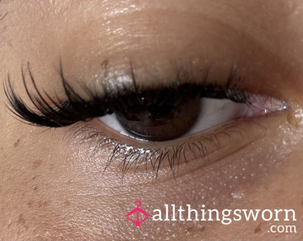 Used False Lash Clusters