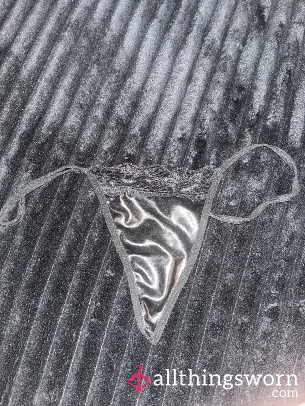 Used Faux Leather G String