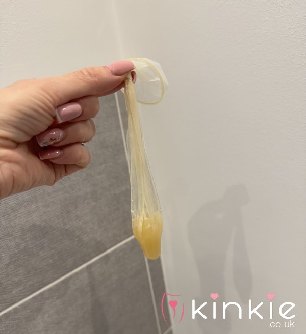 Used Filled Condom 1 Month Old 💦
