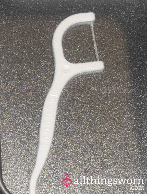Used Flosser Pick – Personal Item 💫
