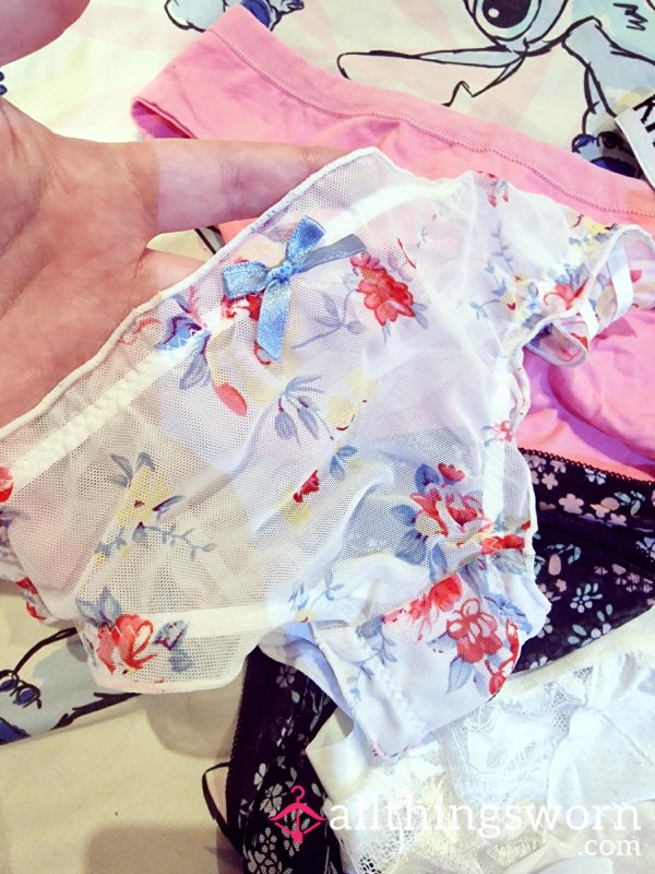 Used Flower Panties