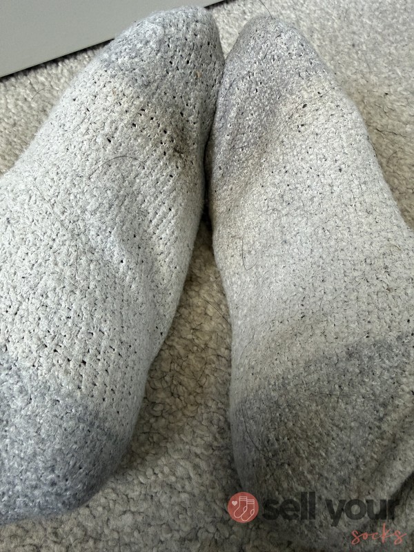 Used Fluffy Bed Socks