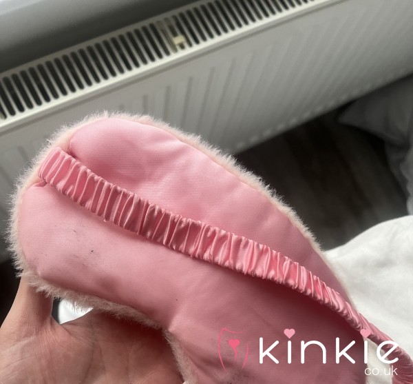 Used Fluffy Eye Mask