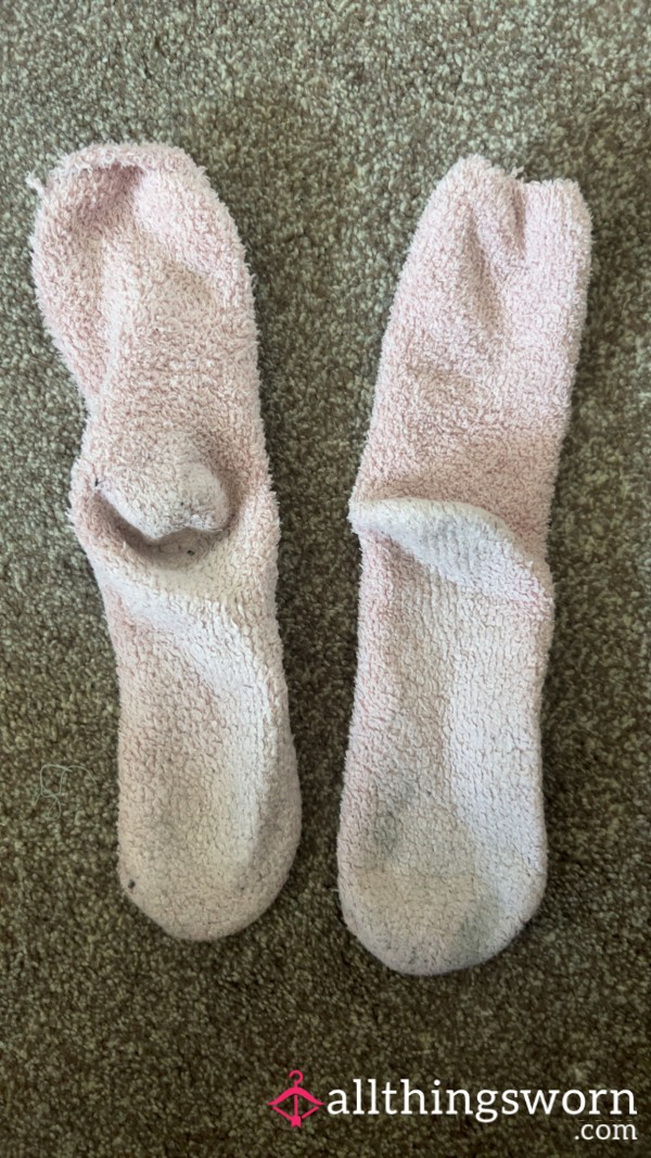 Used Fluffy Socks