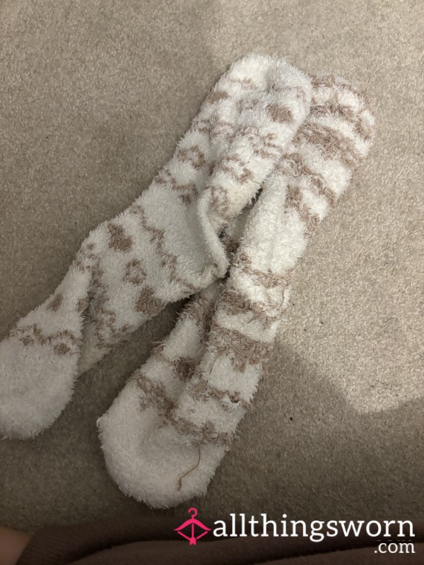 Used Fluffy Socks