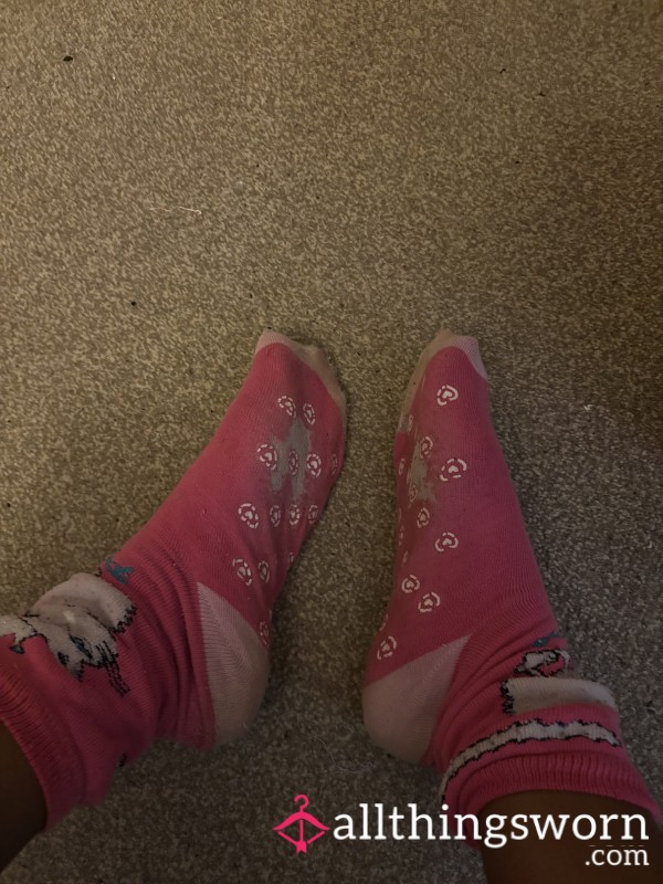 Used Fluffy Socks