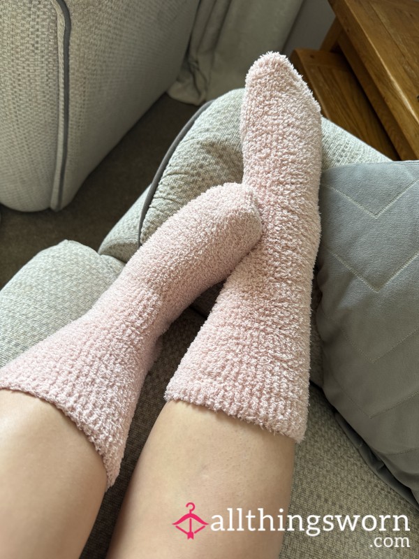 Used Fluffy Socks Size 5