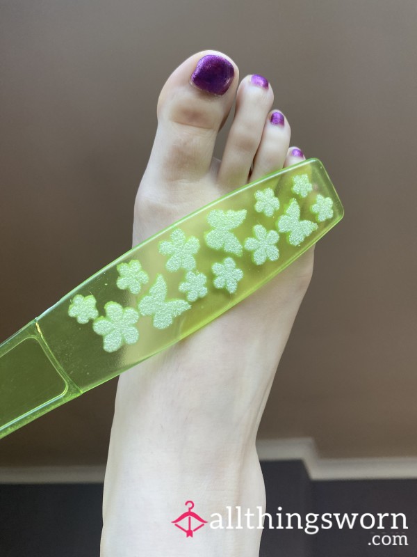 Used Foot Exfoliator