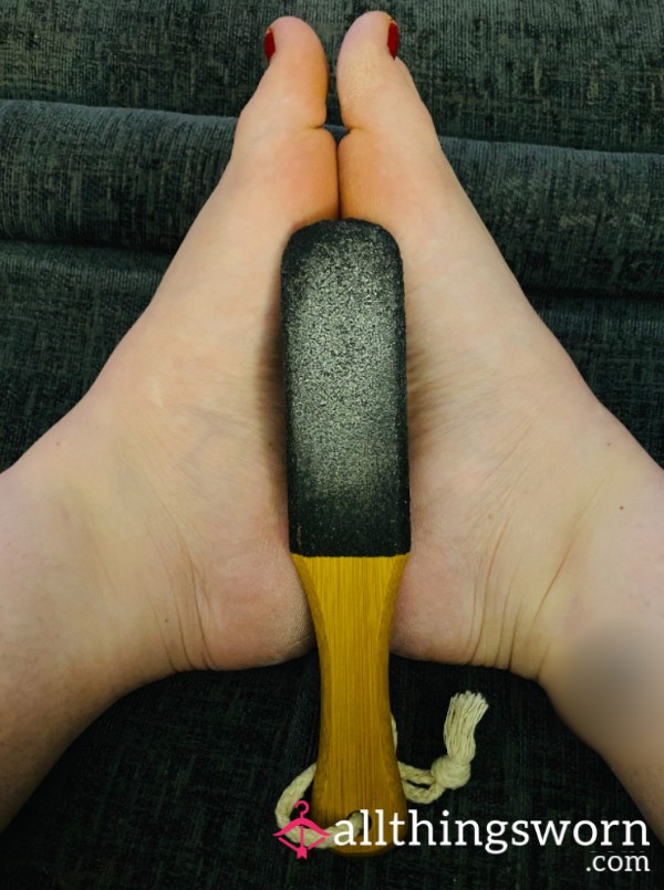 Used Foot File & Dust