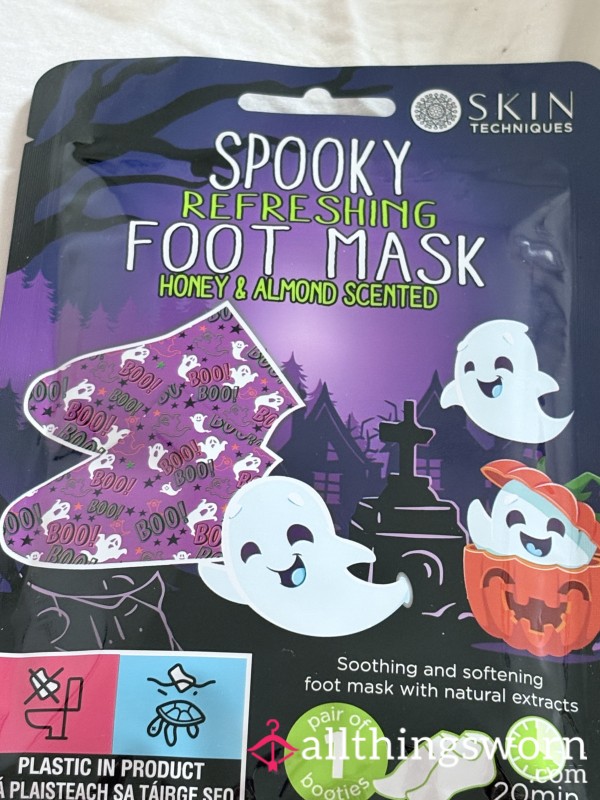 Used Foot Mask