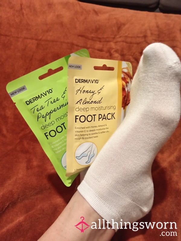 Used Foot Mask