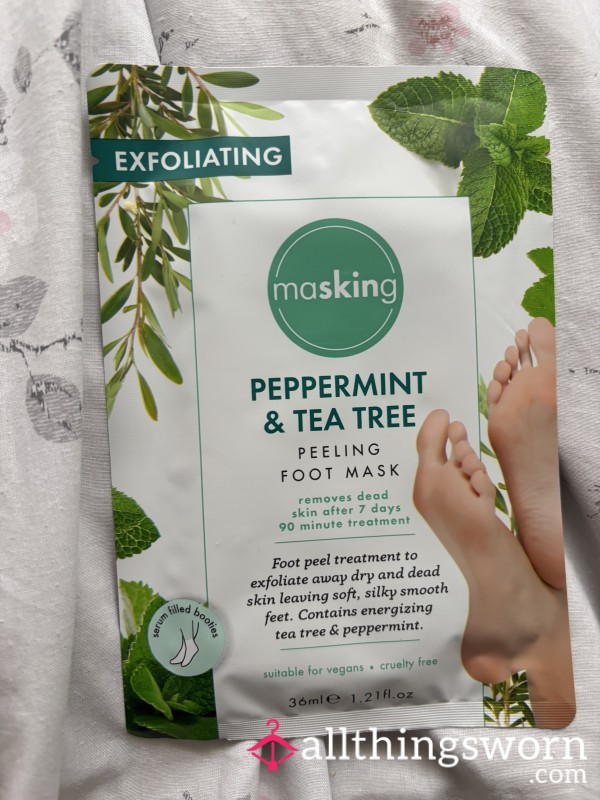 👣 Used Foot Mask 👣