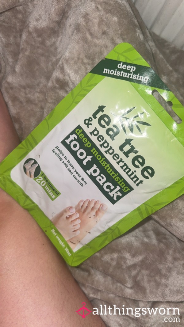Used Foot Mask