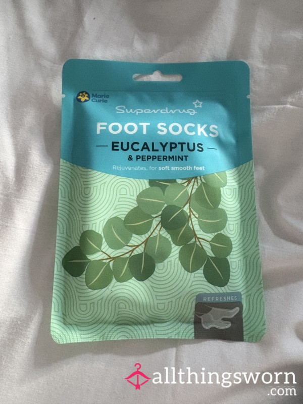 Used Foot Mask 👣✨