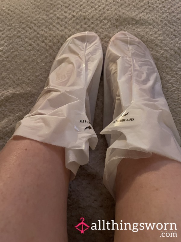 Used Foot Mask