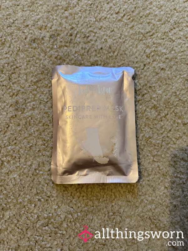Used Foot Mask