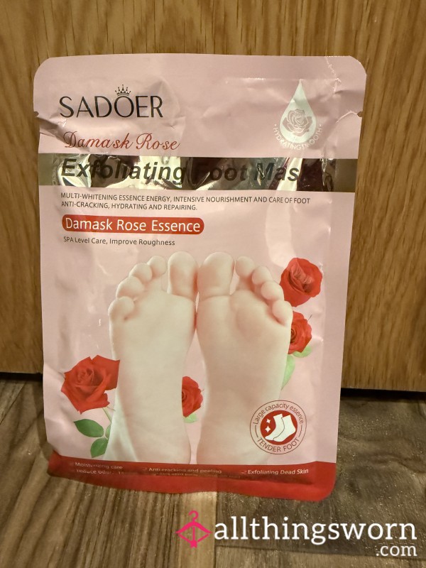 Used Foot Mask - 1.5 Hour Wear!