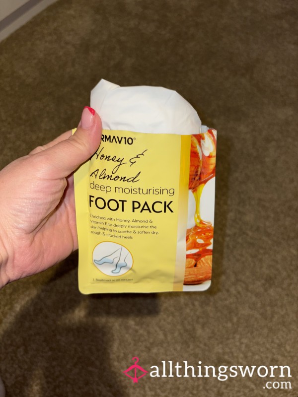 Used Foot Mask
