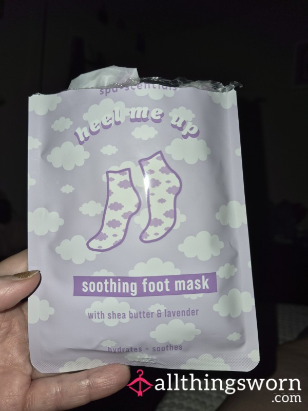 Used Foot Mask