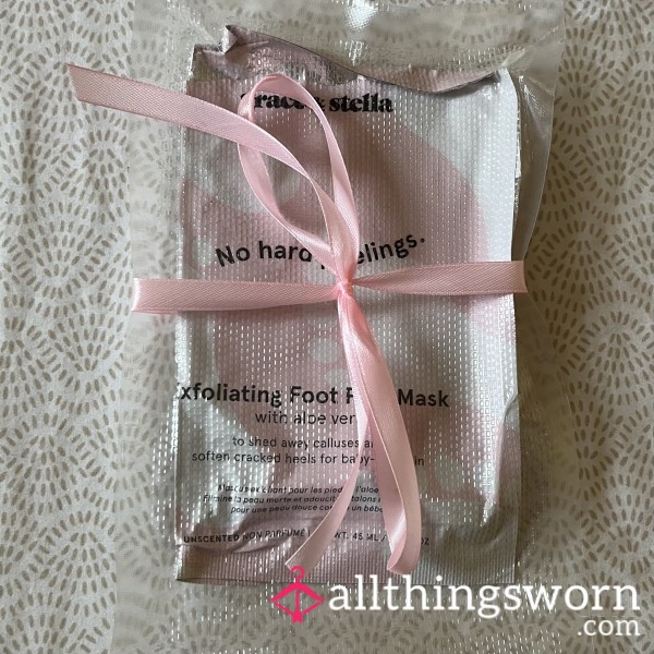 Used Foot Mask