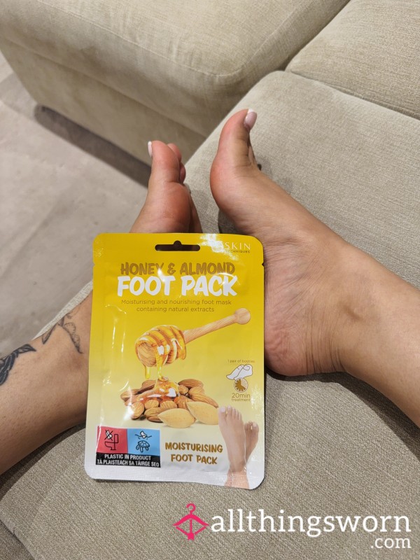 Used Foot Mask👣