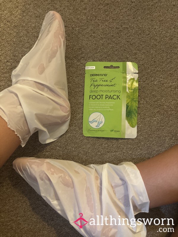 Used Foot Mask
