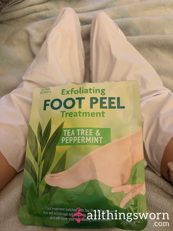 Used Foot Mask