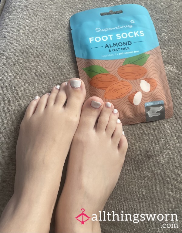 Used Foot Mask