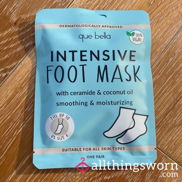 Used Foot Mask