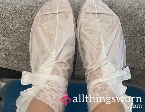 Used Foot Mask