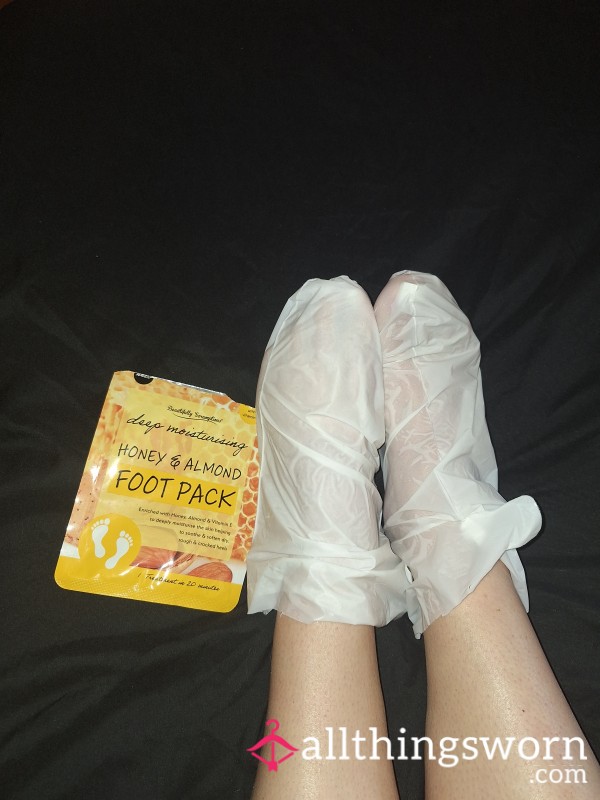 Used Foot Mask
