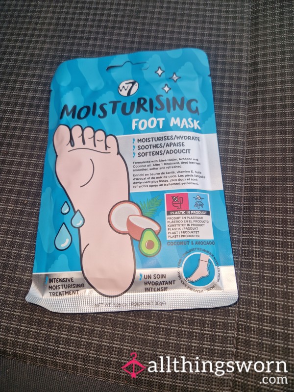 Used Foot Mask 30min Wear 4 To Choose From