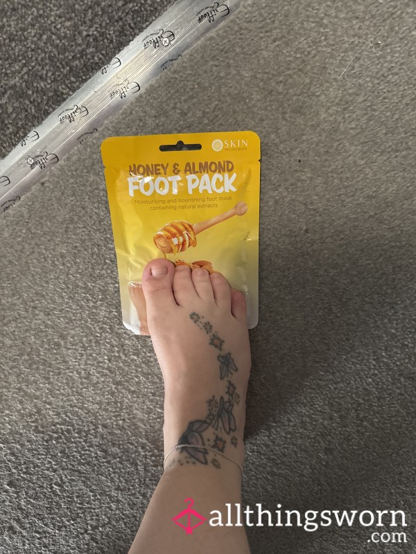 Used Foot Mask