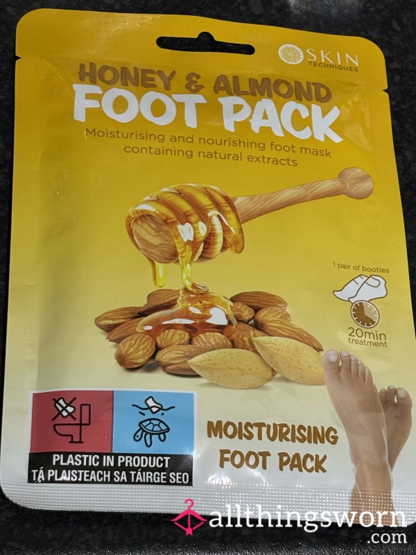 Used Foot Mask