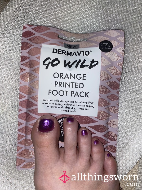 Used Foot Mask