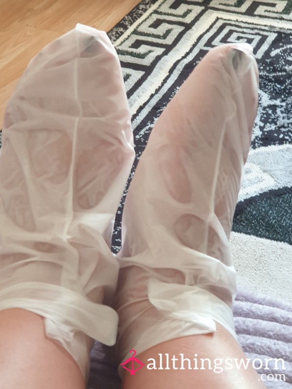 Used Foot Mask