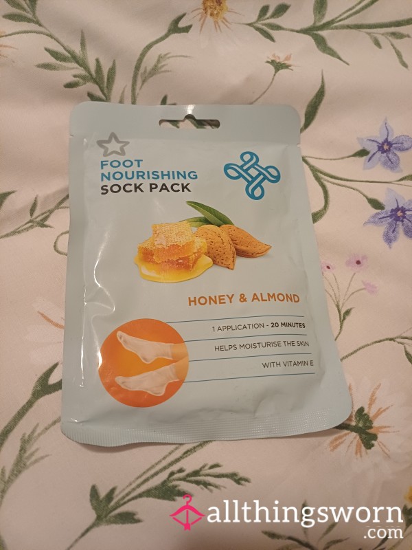 Used Foot Mask