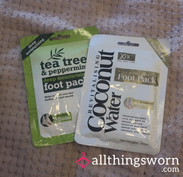 Used Foot Mask