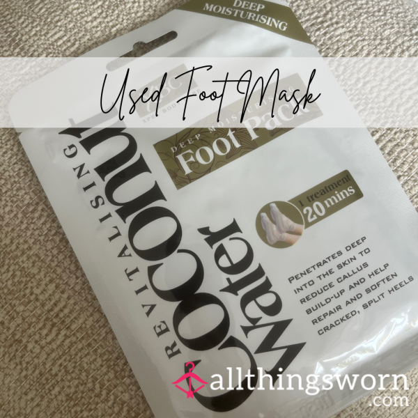 Used Foot Mask
