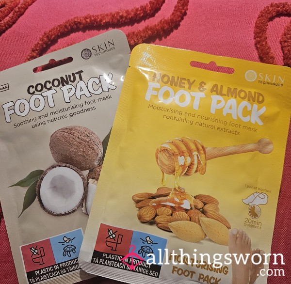 Used Foot Mask 🦶