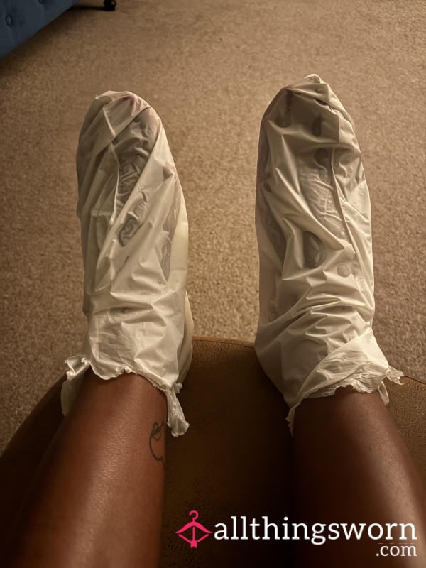Used Foot Mask