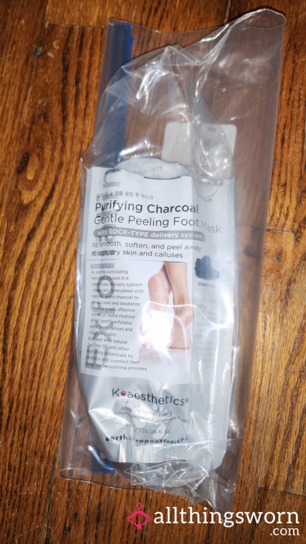 Used Foot Mask