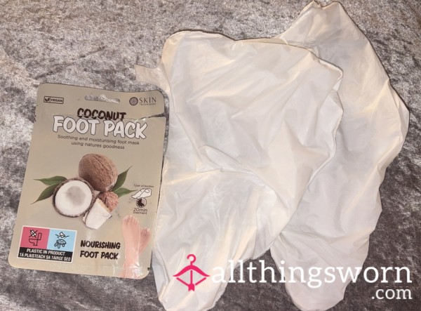 Used Foot Mask 👣
