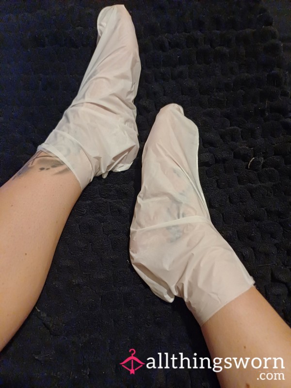 Used Foot Mask