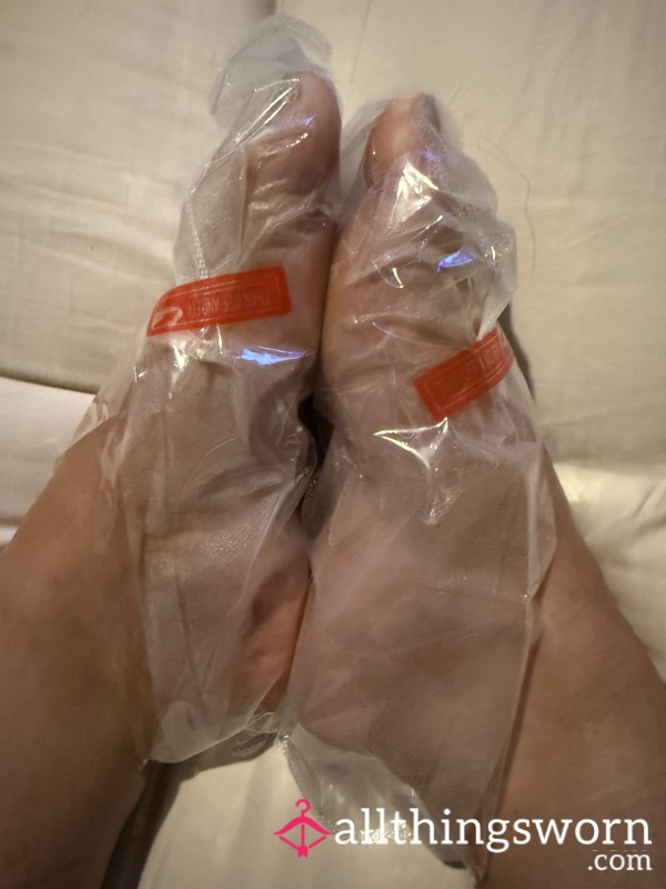 Used Foot Mask