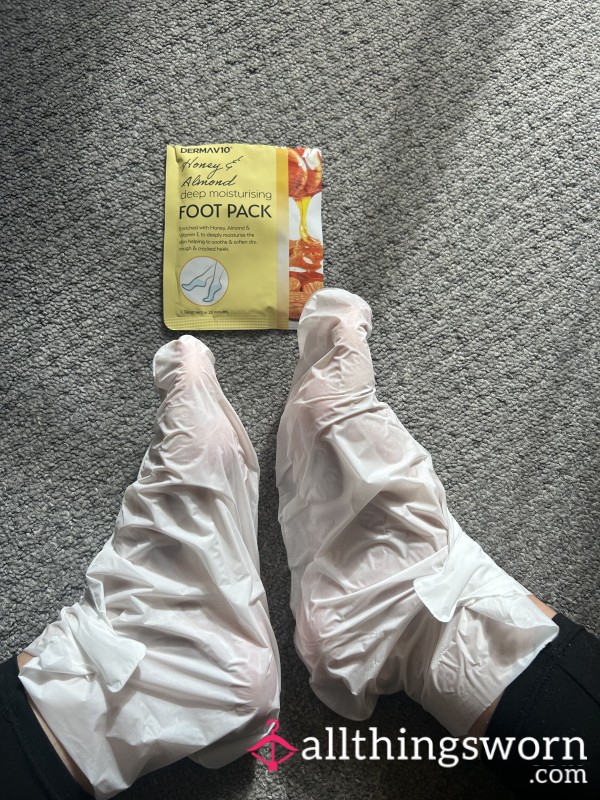 Used Foot Mask