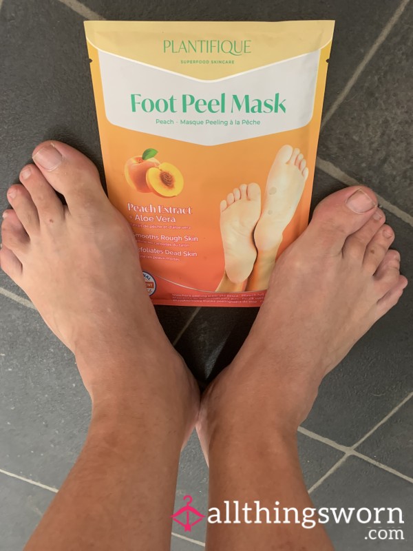 Used Foot Mask