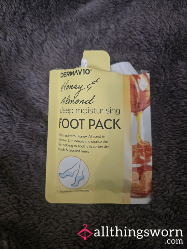 Used Foot Mask Booties